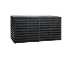 vidaXL Gartenbox Aluminium 200x100x100 cm Anthrazit