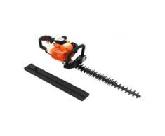 vidaXL Benzin-Heckenschere Orange und Schwarz 722 mm