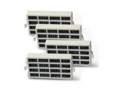4x Bauknecht HYG001 (481248048173) Whirlpool ANT001 (481248048172) kompatibler Filter