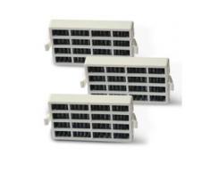 3x Bauknecht HYG001 (481248048173) Whirlpool ANT001 (481248048172) kompatibler Filter