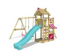 Spielturm mit Schaukel CherryFlyer | Klettergerüst