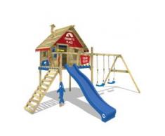 Stelzenhaus mit Doppelschaukel Smart Sky | Spielturm