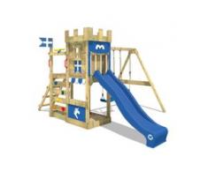 Spielturm mit Rutsche + Schaukel RoyalFlyer