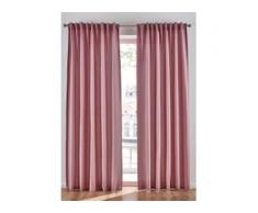 Mikrofaser Vorhang (2er Pack) rosa bonprix