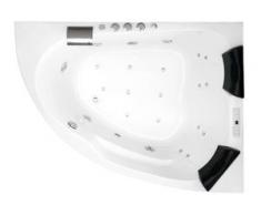 Royal 1600 rechts Premium Whirlpool (L/B/H) 160x125x70 cm