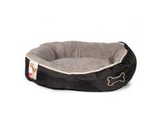 Karlie Hundekorb Chipz rund grau, Maße: 52 x 46 x 18 cm