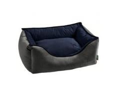 Hunter Hundesofa Bristol anthrazit/dunkelblau, Größe: S