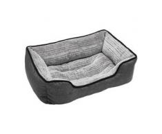 Hunter Hundesofa Neapel anthrazit/grau, Größe: M