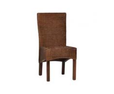 MiaMöbel Rattanstuhl 'Vega' Rattan Modern