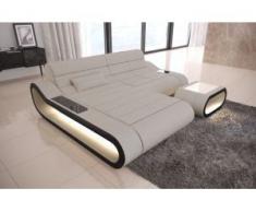 Stoff Couch Concept in der L Form mit LED Lampen