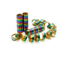 Luftschlangen "Metallic", bunt