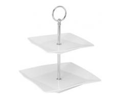 buttinette Etagere, 2-stöckig, 23,5 cm hoch