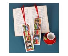 Lesezeichen "Katzen Bücherregal