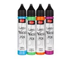 Kerzen-Pen Set "Trend", 4x 28 ml