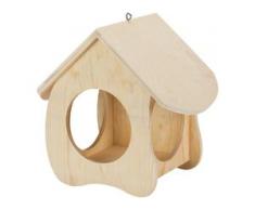 Vogelhaus aus Holz, 29 x 18,5 x 26 cm