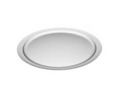 Kunststoff-Teller, silber, 40 cm Ø