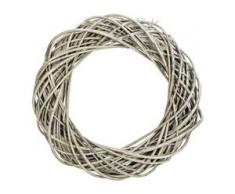 Weidenkranz, grau, 40 cm Ø