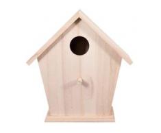 Vogelhaus aus Holz, 16 x 8 x 17,5 cm