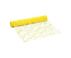 Tischband, gelb, 30 cm, 5 m