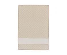 Geschirrtuch kariert, beige