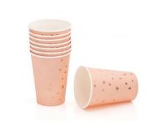 Becher "Happy Birthday" in Rosé