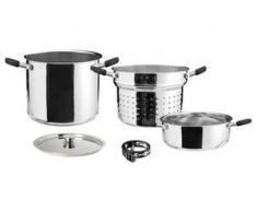 Brunner Edelstahl-Kochtopf-Set Academy 4 + 1
