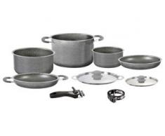 Brunner Kochtopf-Set Gourmet Rock NG 8+1