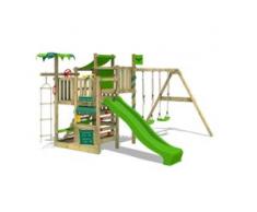 Spielturm mit Rutsche CrazyCoconut Club XXL | Klettergerüst