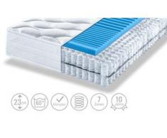 Artone Tonnentaschenfederkern-Matratze Thermo Gel T ¦ weiß ¦ Maße (cm): B: 100 H: 23