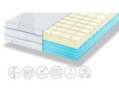 Möve Kaltschaum-Matratze Aqua Top KS ¦ weiß ¦ Maße (cm): B: 80 H: 22