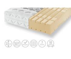Artone 7-Zonen-Ortho-cel®-Kaltschaumkern-Matratze Plus B KS ¦ weiß ¦ Maße (cm): B: 80 H: 22
