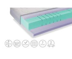 Schaumstoff-Matratze Sea Dream Gel ¦ weiß ¦ Maße (cm): B: 160 H: 22