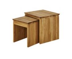 Zweisatztisch Tiny ¦ holzfarben