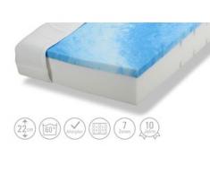 Kaltschaum Matratze Impulse Gel Flex ¦ weiß ¦ Maße (cm): B: 100 H: 22