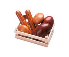 Kaufladen-Set Brot und Brötchen aus Holz