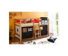 Hochbett Tipsi Pirat 90x200 cm