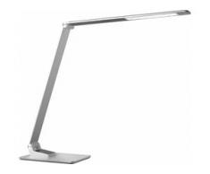 SOMPEX,LED Schreibtischlampe ULI2 silberfarben Schreibtischlampen Tischleuchten Lampen Leuchten