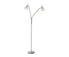 Nino Leuchten,LED Stehlampe DAYTONA silberfarben LED Stehlampen LED-Lampen und LED-Leuchten Lampen Leuchten