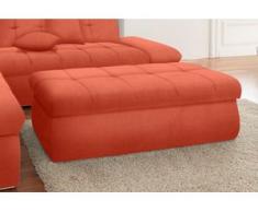 DOMO collection Hocker orange Polsterhocker Nachhaltige Möbel
