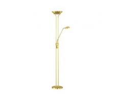 TRIO Leuchten,LED Stehlampe goldfarben Leselampen Lampen Leuchten