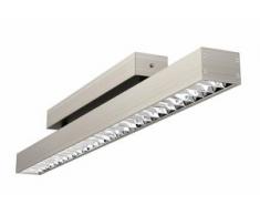 EVOTEC,LED Deckenleuchte OFFICE ONE silberfarben LED Deckenleuchten LED-Lampen und LED-Leuchten Lampen Leuchten