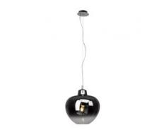 Brilliant Leuchten Dust Pendelleuchte 37cm chrom grau Pendelleuchten und Hängeleuchten Deckenleuchten Lampen