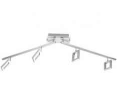 Paul Neuhaus,Deckenleuchte INIGO grau LED Deckenleuchten LED-Lampen und LED-Leuchten Lampen Leuchten
