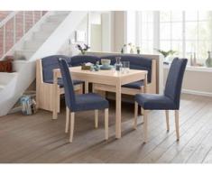 Eckbankgruppe Moldau (Set, 4-tlg) blau Sitzbänke Nachhaltige Möbel Sitzmöbel-Sets