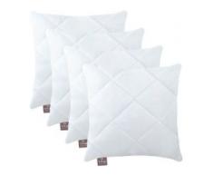 Microfaserkissen, Classic Dream, SEI Design, Füllung: 100% Polyester, Bezug: (4-tlg.) weiß Allergiker Kopfkissen Bettdecken, Unterbetten