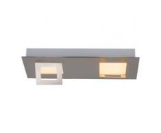 Brilliant Leuchten Doors LED Wand- und Deckenleuchte 2flg eisen grau Wandleuchten Lampen Deckenleuchten