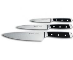 Felix Solingen Messer-Set FIRST CLASS (Set, 3-tlg.) silberfarben Küchenmesser-Sets Besteck Messer Haushaltswaren Kochmesser-Sets