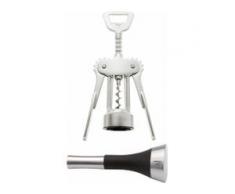WESTMARK Weinflaschenöffner FINO & VINO, (Set, 2-tlg., Weinset) silberfarben Baraccessoires Weinaccessoires Küchenhelfer Haushaltswaren Flaschenöffner