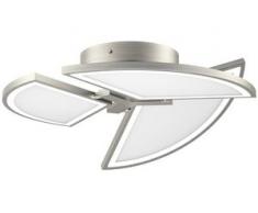 EVOTEC,LED Deckenleuchte MOVIL silberfarben Tageslichtlampen Lampen Leuchten