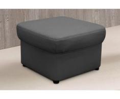 DOMO collection Hocker schwarz Polsterhocker Nachhaltige Möbel